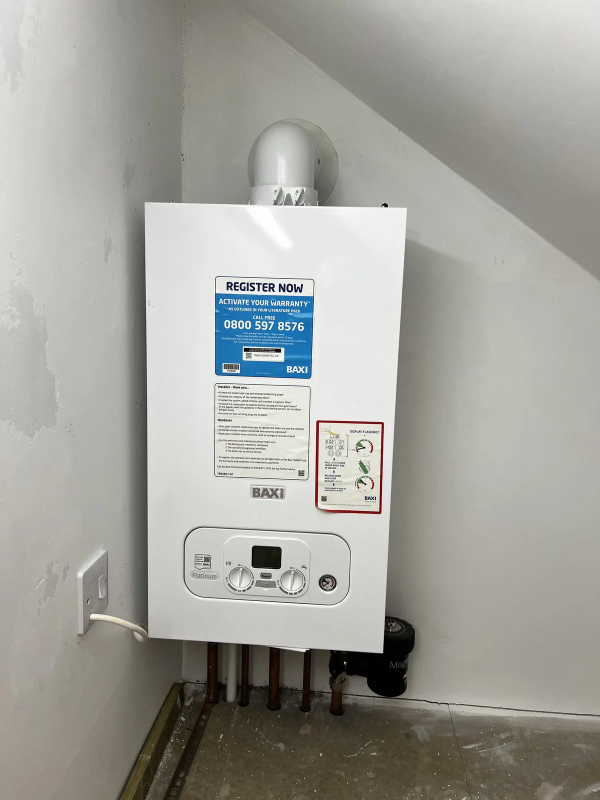 Gas services safety check