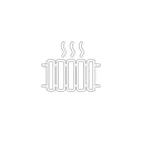 Central heating icon